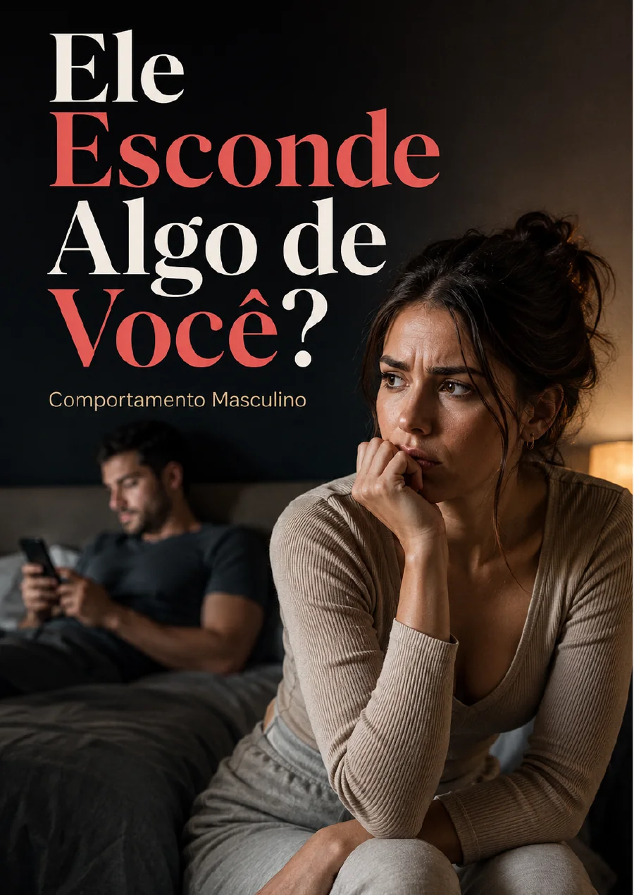 Capa do guia Ele Esconde Algo de Você?